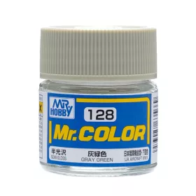 Mr. Hobby - Mr. Color Paint C-128 Gray Green (10ml) (Gunze)
