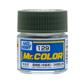   Mr. Hobby - Mr. Color Paint C-129 Dark Green (Nakajima) (10ml) (Gunze)
