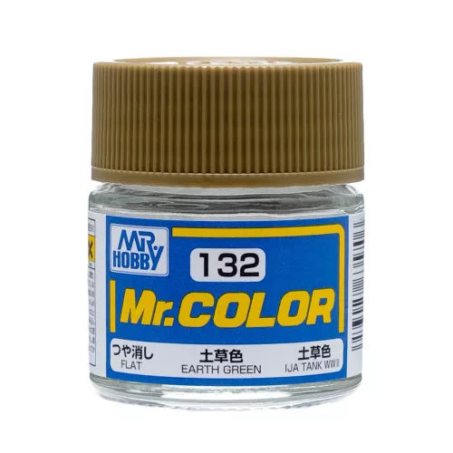 Mr. Hobby - Mr. Color Paint C-132 Earth Green (10ml) (Gunze)