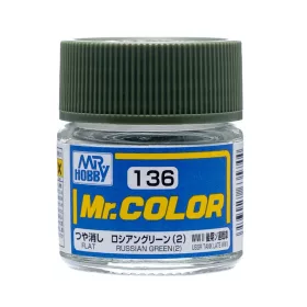   Mr. Hobby - Mr. Color Paint C-136 Russian Green (2) (10ml) (Gunze)