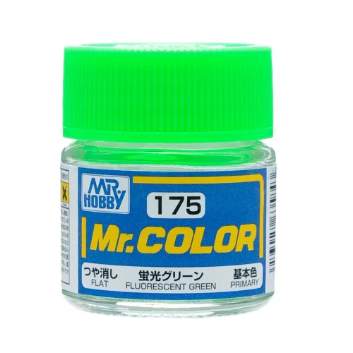 Mr. Hobby - Mr. Color Paint C-175 Fluorescent Green (10ml) (Gunze)