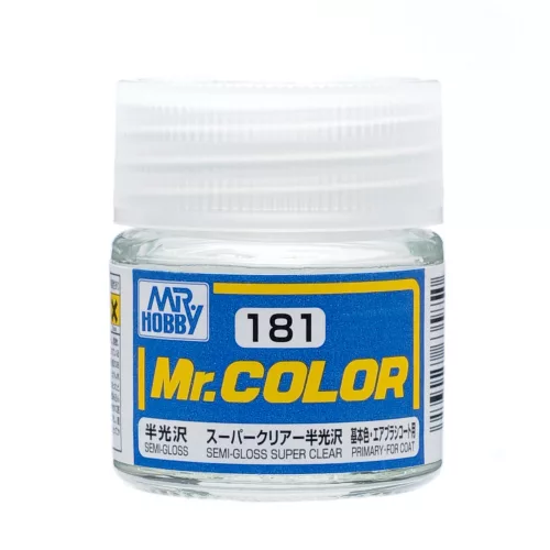 Mr. Hobby - Mr. Color Paint C-181 Semi-Gloss Super Clear (10ml) (Gunze)