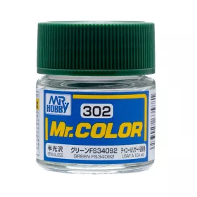   Mr. Hobby - Mr. Color Paint C-302 Green FS34092 (10ml) (Gunze)