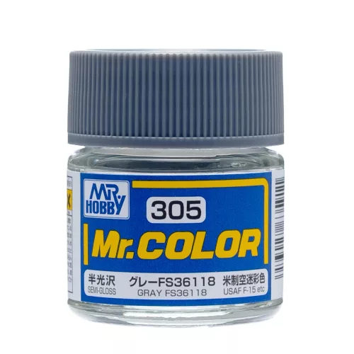 Mr. Hobby - Mr. Color Paint C-305 Gray FS36118 (10ml) (Gunze)