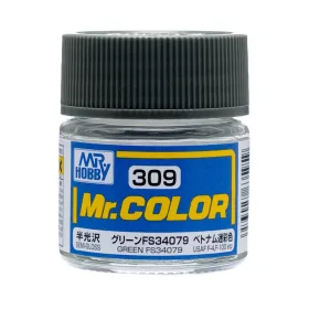   Mr. Hobby - Mr. Color Paint C-309 Green FS34079 (10ml) (Gunze)