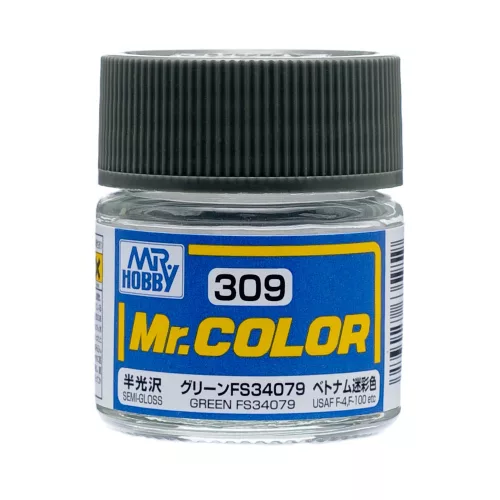 Mr. Hobby - Mr. Color Paint C-309 Green FS34079 (10ml) (Gunze)