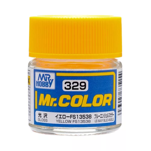 Mr. Hobby - Mr. Color Paint C-329 Yellow FS13538 (10ml) (Gunze)