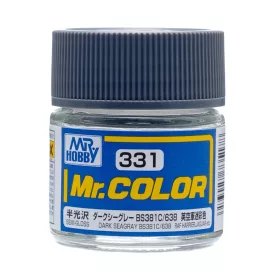  Mr. Hobby - Mr. Color Paint C-331 Dark Seagray BS381C 638 (10ml) (Gunze)