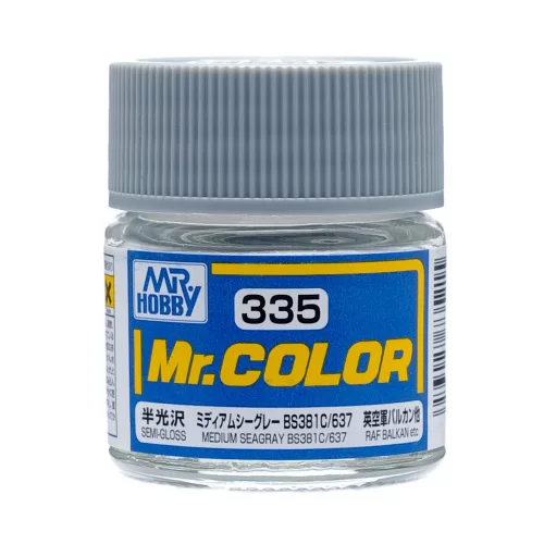 Mr. Hobby - Mr. Color Paint C-335 Medium Seagray BS381C 637 (10ml) (Gunze)