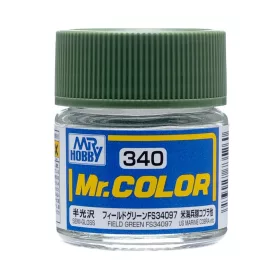   Mr. Hobby - Mr. Color Paint C-340 Field Green FS34097 (10ml) (Gunze)
