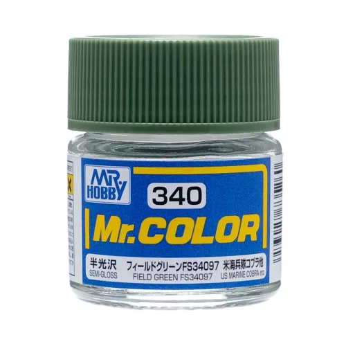 Mr. Hobby - Mr. Color Paint C-340 Field Green FS34097 (10ml) (Gunze)