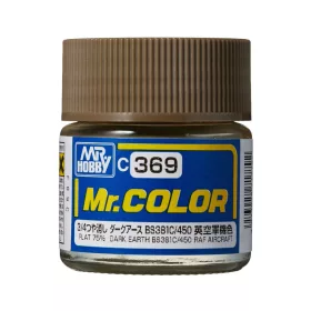   Mr. Hobby - Mr. Color Paint C-369 Dark Earth BS381C/450 (10ml) (Gunze)