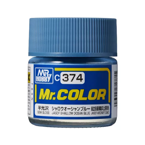Mr. Hobby - Mr. Color Paint C-374 JASDF Shallow Ocean Blue (10ml) (Gunze)