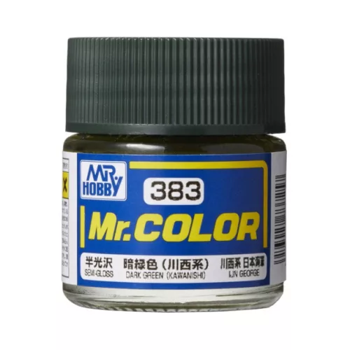 Mr. Hobby - Mr. Color Paint C-383 Dark Green (Kawanishi) (10ml) (Gunze)