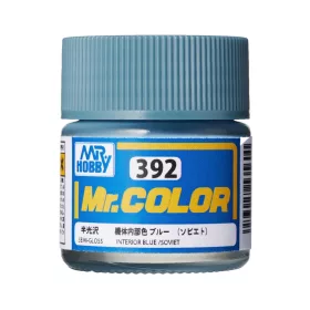   Mr. Hobby - Mr. Color Paint C-392 Interior Blue (Soviet) (10ml) (Gunze)