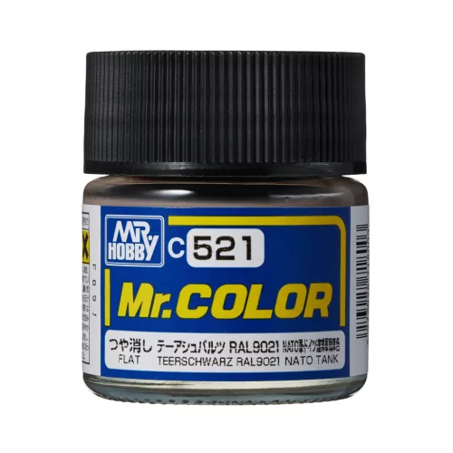Mr. Hobby - Mr. Color Paint C-521 Teerschwarz (10ml) (Gunze)