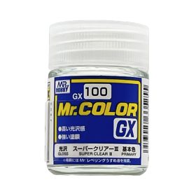   Mr. Hobby - Mr. Color GX Paint (18 ml) Gloss Super Clear III GX-100 (Gunze)