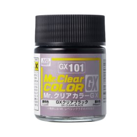   Mr. Hobby - Mr. Color GX Paint (18 ml) Clear Black GX-101 (Gunze)