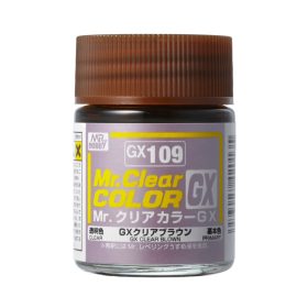   Mr. Hobby - Mr. Color GX Paint (18 ml) Clear Brown GX-109 (Gunze)