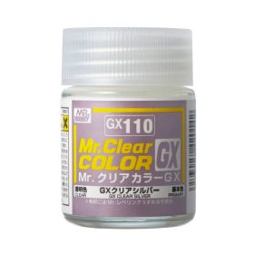   Mr. Hobby - Mr. Color GX Paint (18 ml) Clear Silver GX-110 (Gunze)