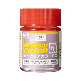   Mr. Hobby - Mr. Color GX Paint (18 ml) Clear Rouge GX-121 (Gunze)