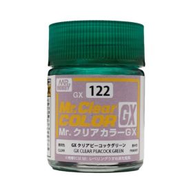   Mr. Hobby - Mr. Color GX (18 ml) Clear Peacock Green GX-122 (Gunze)