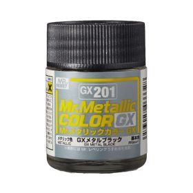 Mr. Hobby - Mr. Color GX (18 ml) Metal Black GX-201 (Gunze)