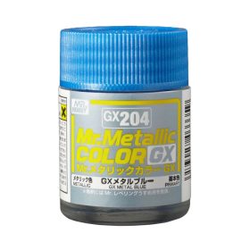  Mr. Hobby - Mr. Color GX Paint (18 ml) Metal Blue GX-204 (Gunze)