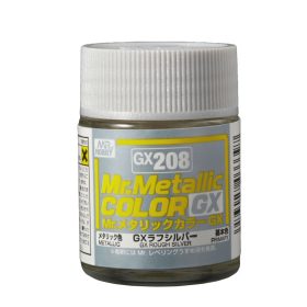   Mr. Hobby - Mr. Color GX Paint (18 ml) Rough Silver GX-208 (Gunze)
