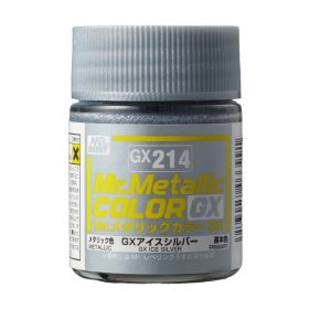   Mr. Hobby - Mr. Color GX Paint (18 ml) Ice Silver GX-214 (Gunze)