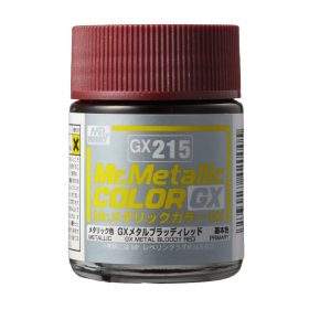   Mr. Hobby - Mr. Color GX Paint (18 ml) Metal Bloody Red GX-215 (Gunze)