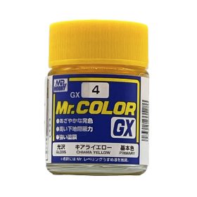   Mr. Hobby - Mr. Color GX Paint (18 ml) Chiara Yellow GX-4 (Gunze)