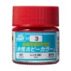 Mr. Hobby - Aqueous Hobby Color Paint (10 ml) Red H-003 (Gunze) fényes makettfesték