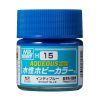 Mr. Hobby - Aqueous Hobby Color Paint (10 ml) Bright Blue H-015 (Gunze) fényes makettfesték