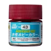 Mr. Hobby - Aqueous Hobby Color Paint (10 ml) Wine Red H-043 (Gunze) fényes makettfesték