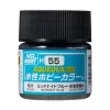 Mr. Hobby - Aqueous Hobby Color Paint (10 ml) Midnight Blue H-055 (Gunze) fényes makettfesték