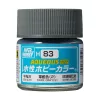 Mr. Hobby - Aqueous Hobby Color Paint (10 ml) Dark Gray (2) H-083 (Gunze) selyemfényű makettfesték