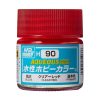 Mr. Hobby - Aqueous Hobby Color Paint (10 ml) Clear Red H-090 (Gunze) áttetsző makettfesték