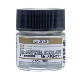   Mr. Hobby - Mr. Metal Color Paint MC-212 Iron (10ml) (Gunze) - polírozható makettfesték