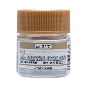   Mr. Hobby - Mr. Metal Color Paint MC-217 Gold (10ml) (Gunze) - polírozható makettfesték