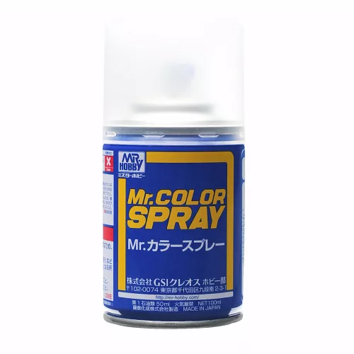 Mr. Hobby - Mr. Color Spray S-030 Flat Clear (100ml) (Gunze) - festékspray