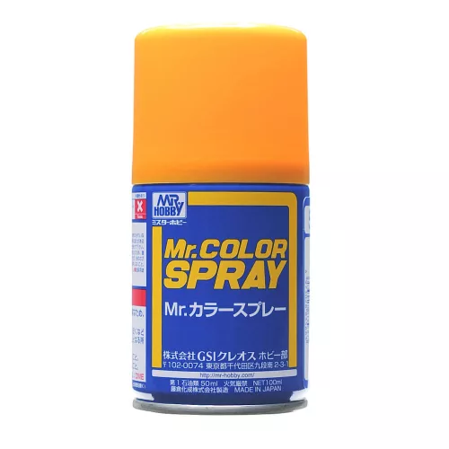 Mr. Hobby - Mr. Color Spray S-058 Orange Yellow (100ml) (Gunze) - festékspray