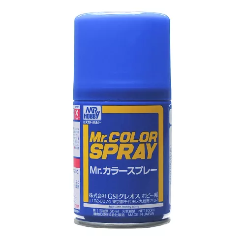 Mr. Hobby - Mr. Color Spray S-065 Bright Blue (100ml) (Gunze) - festékspray