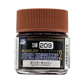   Mr. Hobby - Mr. Color Super Metallic II SM-209 Super Copper (10 ml) (Gunze)