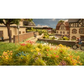 Noch 06805 Virágos fűcsomók, 250 db - vegyes színekben