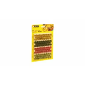 Noch 07011 Fűcsomó készlet XL, 9 mm, 104 db - virágok négy féle színben