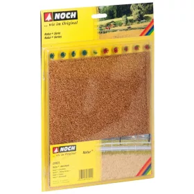 Noch 07421 Natur+ gabonaföld, 22 × 20 cm, fűcsomókkal (10 db)
