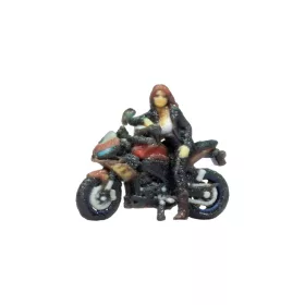   Noch 10907 Sportmotoros, álló helyzetben parkolóban (H0) - 3D