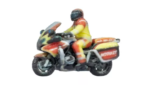 Noch 10911 Mentőmotoros, menet közben - Németország (H0) - 3D