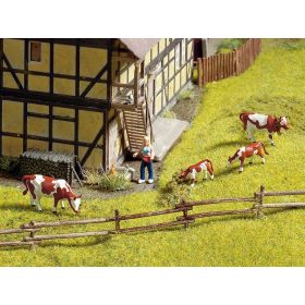 Noch 13010 Gömbfa kerítés, kb. 100 cm, 18 db (H0)